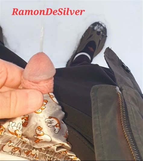 Master Ramon Pisses In The Snow And You Can Lick It Up Gay Cumshot Porn Feat Ramondesilver