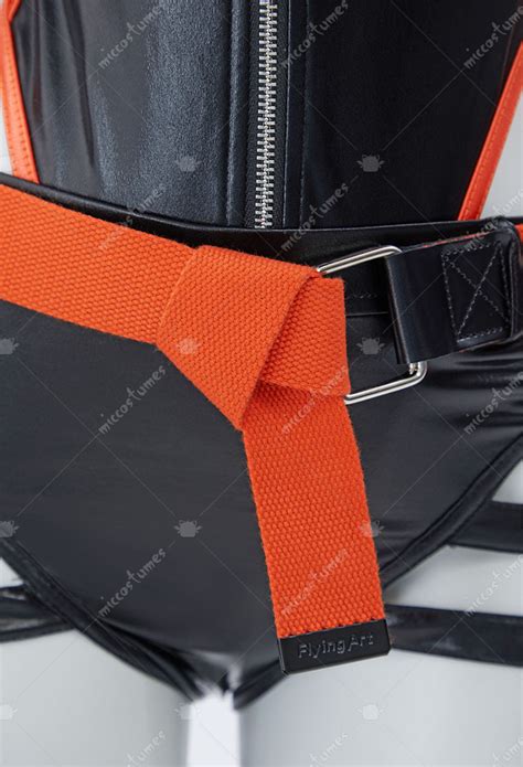 Women Ninja Derivative Sexy Lingerie Set Costume Cutout Bodysuit And Shorts With Jacket Belt