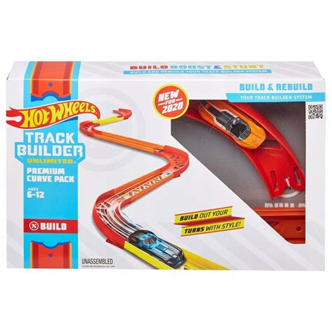 HOT WHEELS TRACK BUILDER PREMIUM TOR Z ZAKRĘTAMI oficjalne archiwum Allegro