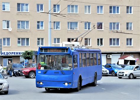 Петрозаводск, ЗиУ-682Г-016.02 № 361 — Фото — Городской электротранспорт