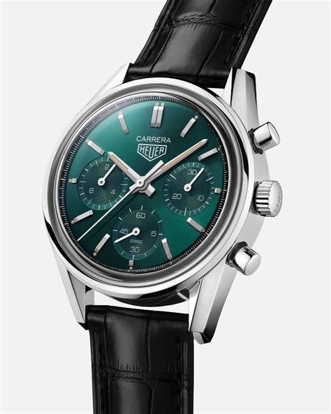 TAG Heuer Carrera Green - Steel - 39 mm | TAG Heuer