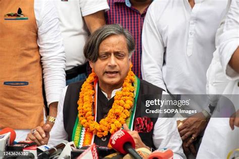 Congress Leader Shashi Tharoor Photos And Premium High Res Pictures Getty Images