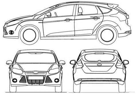 Visual Guide to Body Parts of a 2009 Ford Focus