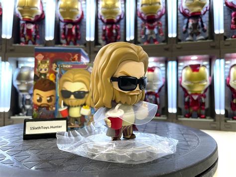 Marvel Avengers End Game Hot Toys Fat Thor Cosbaby Mystery Cosbi Blind Box Collection Hobbies