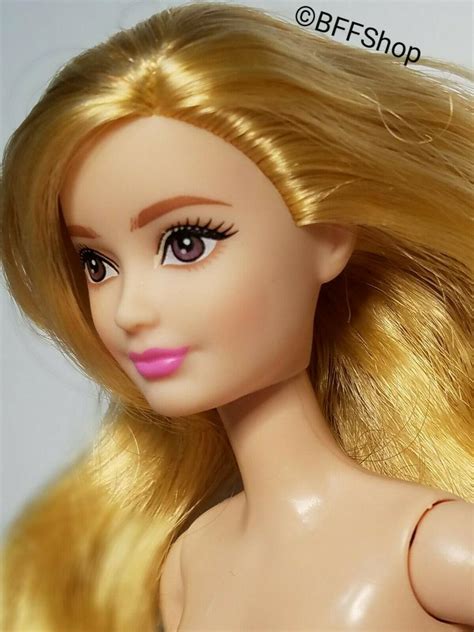 Nude Golden Blonde Mattel Barbie Doll Skipper Sculpt Face Diorama