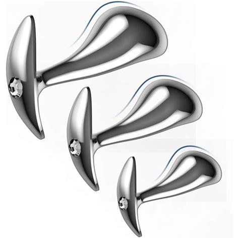 Anal Plug Set 24mm 29mm 36mm bouchons anaux en métal Masturbation fétiche Sex Toys Bondage