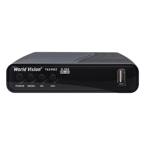 Цифровой тюнер Т2 DVB-T/T2/C World Vision T624M2 HD IPTV – фото, отзывы ...
