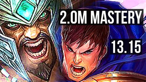 Tryndamere Vs Garen Top 2 0m Mastery 6 Solo Kills 13 3 8 500