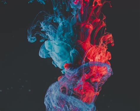 Download Colors Blue Abstract Smoke Abstract Blue 4k Ultra HD Wallpaper ...