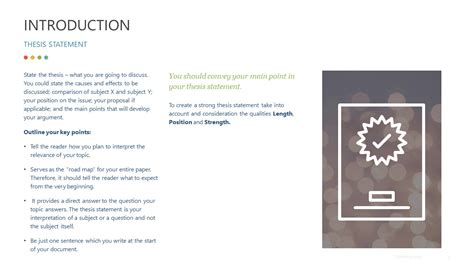Essay Outline Powerpoint Template Slidemodel