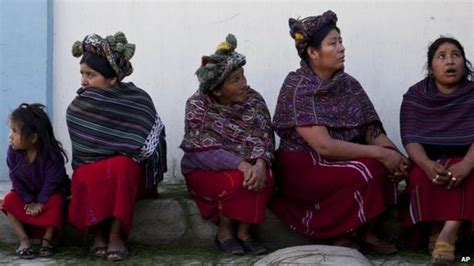 Guatemalas Ixil Mayans Bury Victims Of 1982 Massacre Bbc News