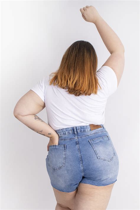 Short Jeans Curto Hot Pants Plus Size Modaliss