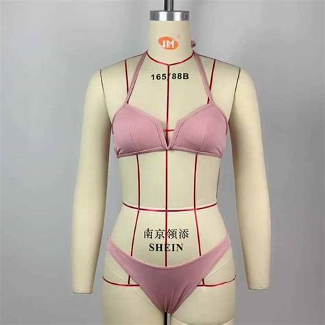 Custom Hot Sexy Halter Bikini Two Piece Backless Swimsuit For Women