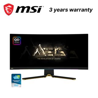 MSI MEG 342C QD OLED Gaming Monitor 34 UWQHD 175Hz QD OLED