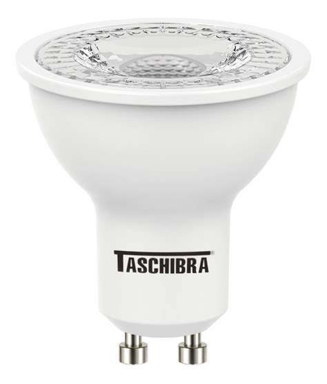 Lâmpada De Led Dicróica Mr16 Tdl 50 7w Gu10 Taschibra MercadoLivre