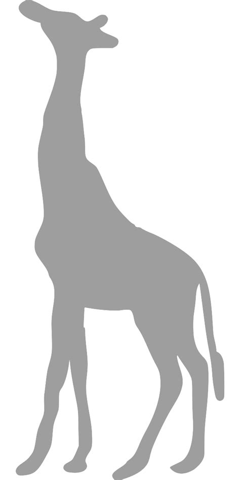 SVG > животное силуэт жирафа - Свободное изображение и значок SVG ...