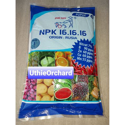 Jual Pak Tani Pupuk Npk Biru Kemasan Pabrik Kg Shopee