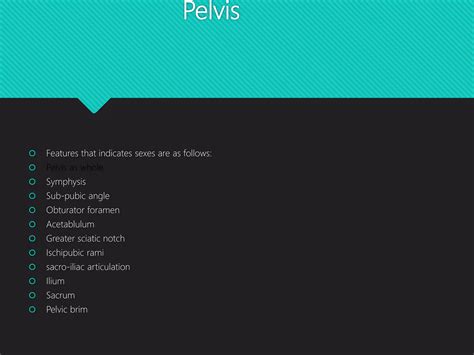 Determination Of Sex From Skeletal Remains PPTX