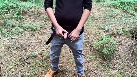 Horny Guy Takes A Piss And Blows His Big Cum Load XHamster