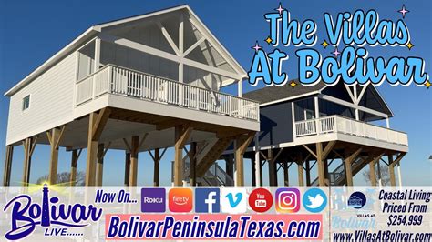 The Villas At Bolivar Here In Crystal Beach Texas