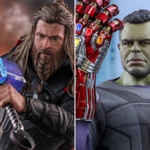 Hot Toys Endgame Thor Hulk Figures Photos Order Info Marvel Toy News