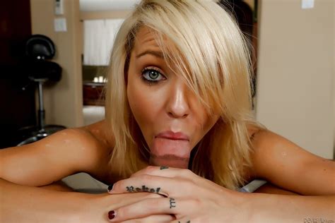 Blonde Cumshot Handjob XXX Dessert Picture