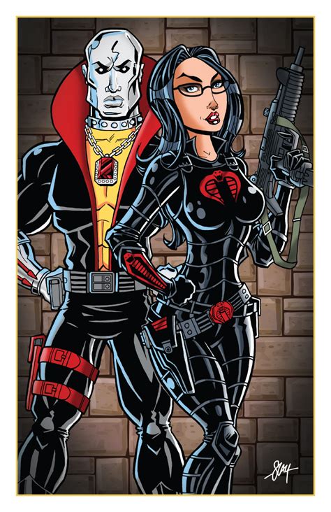 Destro And The Baroness By Calslayton On Deviantart