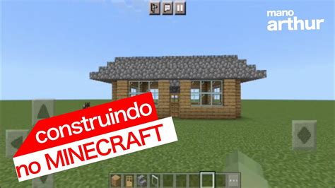 Construindo Uma Casa No MineCraft YouTube