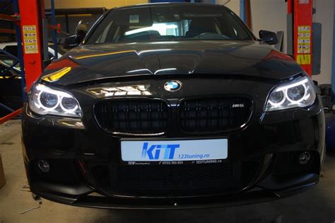 Farois Frente Full LED Bi Xenon Angel Eyes BMW 5 Series F10 F11 2011