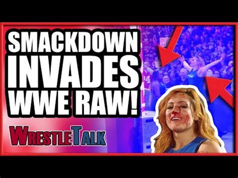 Wwe Smackdown Invades Raw Wwe Raw Nov 12 2018 Review Video