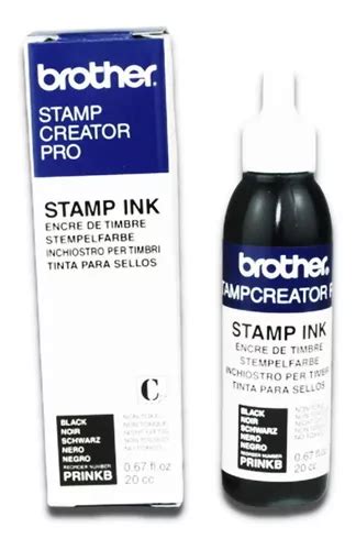 Tinta Brother Stamp Ink Sellos Bk Envío Gratis