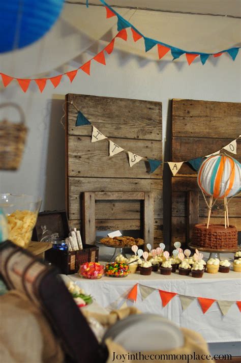 Classic Hot Air Balloon Baby Shower Baby Shower Ideas U