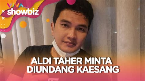 Aldi Taher Ngemis Minta Undangan Pernikahan Ke Kaesang Youtube