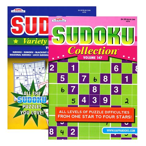 Kappa Sudoku Collection Puzzle Book Michaels