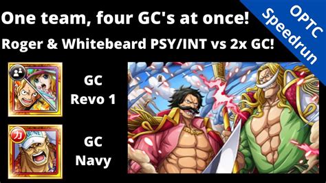 One Team To Beat All Intpsy Gcs Roger And Whitebeard Take On Revo 1