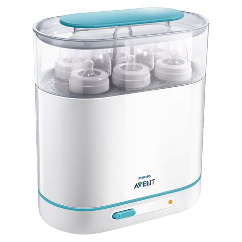 Philips Avent 3 In 1 Electric Steam Sterilizer Clear Avent Baby