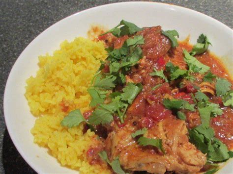 Cape Malay Chicken Curry With Fragrant Rice Spice Fusion Exotic Spice