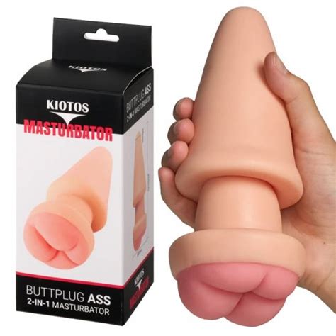 Kiotos Masturbator Dildo 2 In 1 Butt Plug Ass Sex Toy HotMovies
