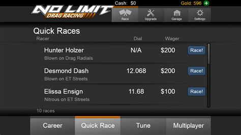 No Limit Drag Racing App On Amazon Appstore