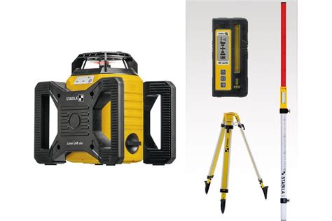 Ротационный лазерный нивелир STABILA LAR 160 + ресивер REC160 RG ...