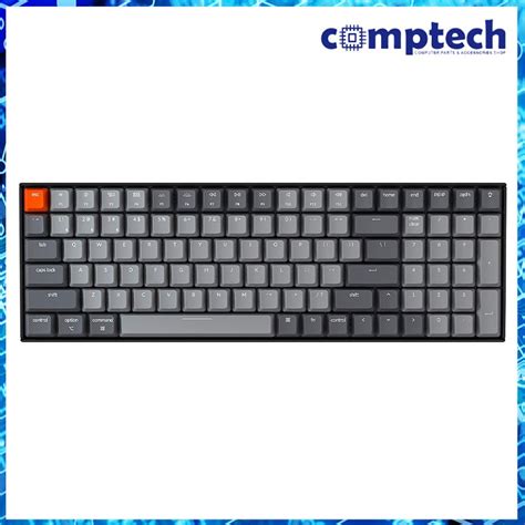 Keychron K4 Hot Swappable White LED Gateron Red Blue Brown Switch 100 Keys Wired
