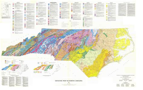 Geologic Map Of North Carolina - Living Room Design 2020