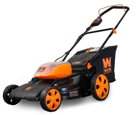 Wen Cordless Electric Push Lawn Mowers At