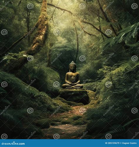 Forest Buddha Nature Wallpaper