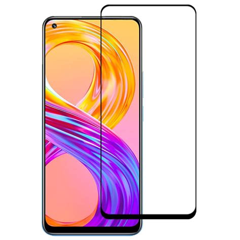 For OPPO Realme 8 8 Pro Full Glue Full Cover Screen Protector