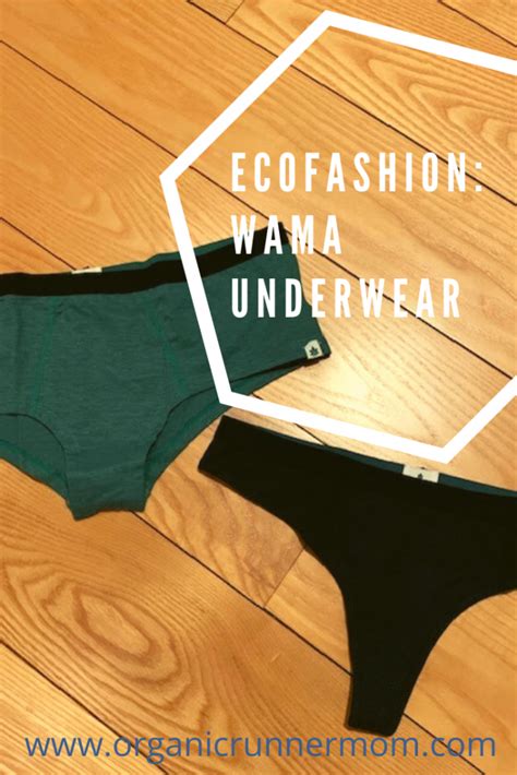 Ecofashion Wama Hemp Underwear Review Organic Runner Mom