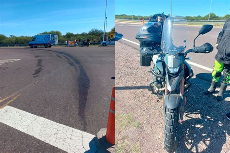 Viajaban En Moto De Bariloche A C Rdoba Y Se Accidentaron En Santa