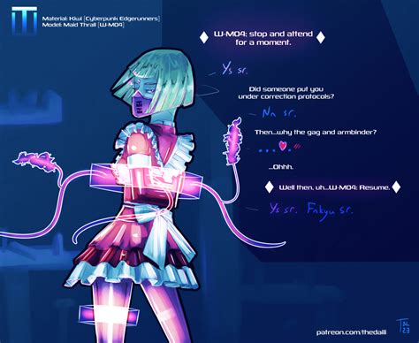 Thrall Maid Kiwi Edgerunners By TDL Hentai Foundry