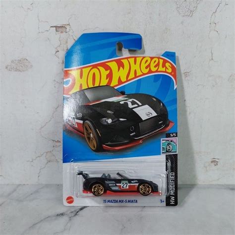 Jual Hot Wheels 15 Mazda MX 5 Miata Shopee Indonesia