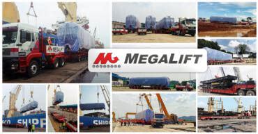 The Megalift Team And Equipment Have Been Busy Handling Shipments For